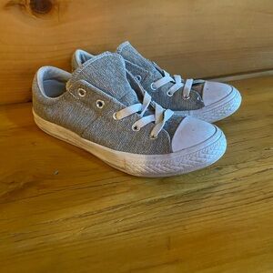 Stylish Kids Gray Canvas Sneakers